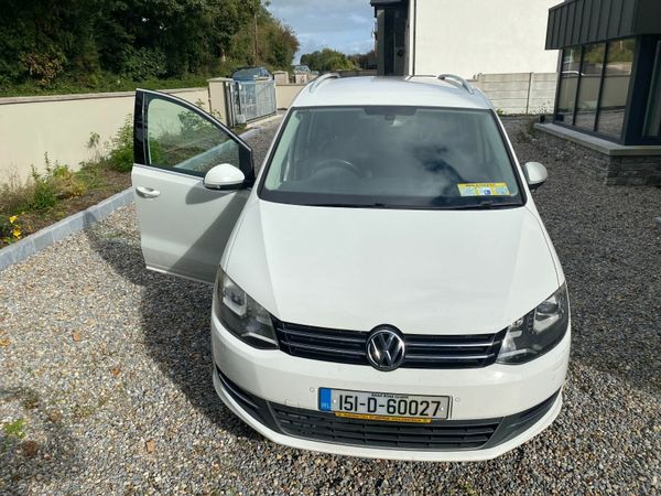 Volkswagen Sharan MPV, Petrol, 2015, White