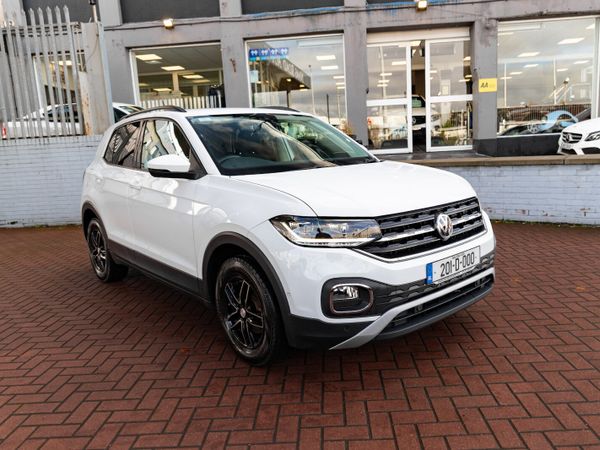 Volkswagen T-Cross SUV, Petrol, 2020, White