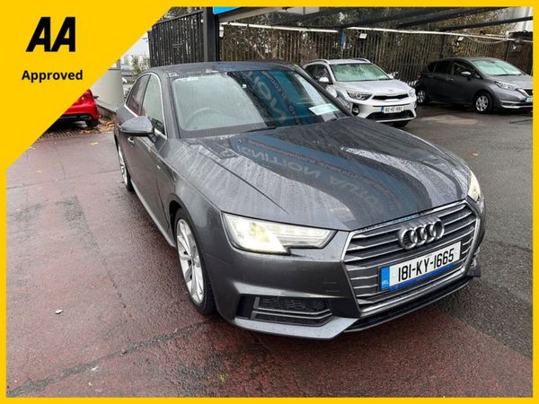 Audi A4 Saloon, Diesel, 2018, Grey
