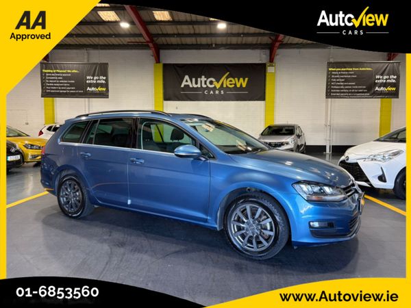 Volkswagen Golf Estate, Petrol, 2016, Blue