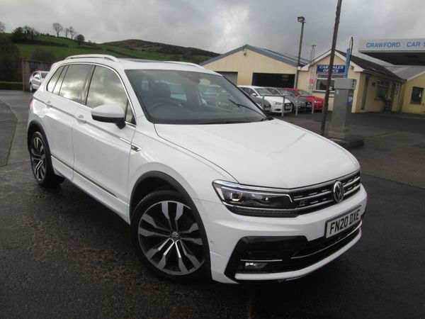 Volkswagen Tiguan SUV, Diesel, 2020, White