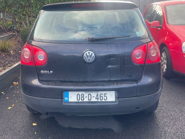 Volkswagen Golf Hatchback, Petrol, 2008, Black