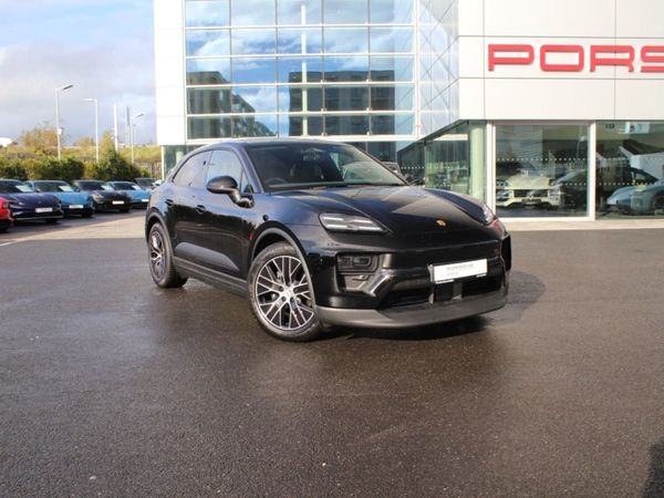 Porsche Macan SUV, Electric, 2025, Black