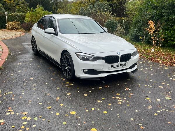 BMW 3-Series Saloon, Diesel, 2014, White
