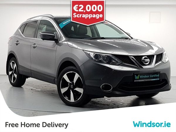 Nissan Qashqai SUV, Petrol, 2017, Grey
