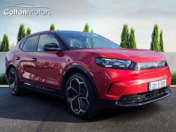 Ford Capri MPV, Electric, 2025, Red