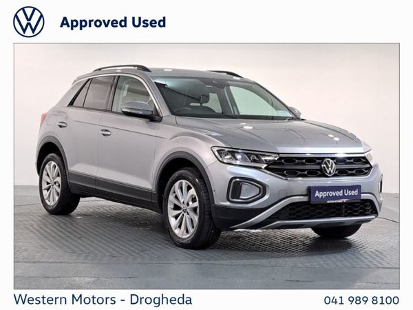 Volkswagen T-Roc SUV, Petrol, 2025, Silver