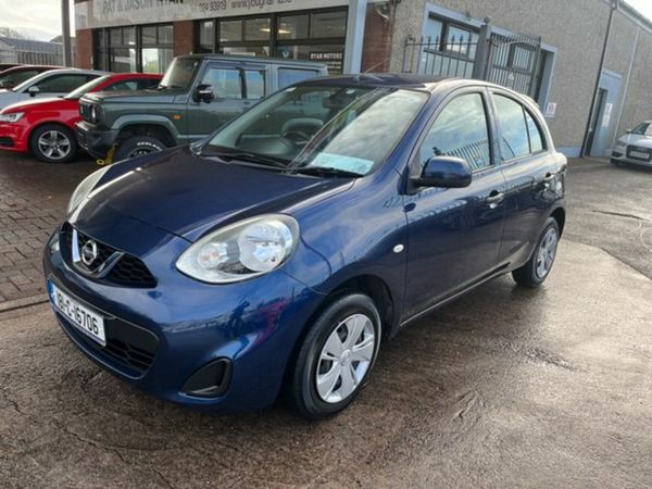 Nissan March Hatchback, Petrol, 2018, Blue