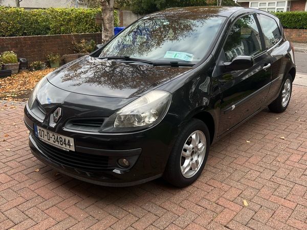 Renault Clio Hatchback, Petrol, 2007, Black