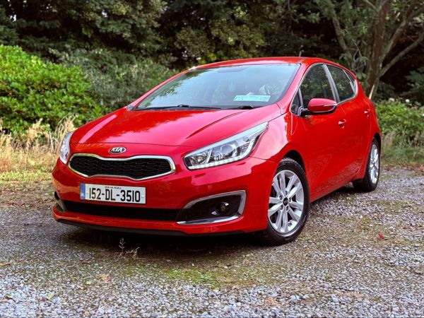 Kia Ceed Hatchback, Diesel, 2015, Red