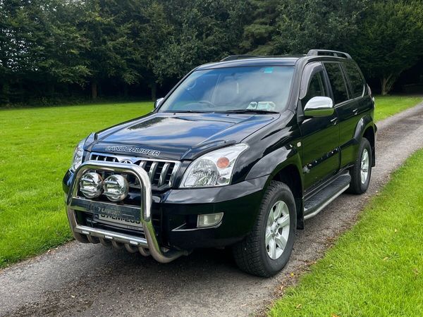 Toyota Land Cruiser SUV, Diesel, 2007, Black