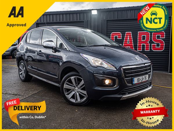 Peugeot 3008 SUV, Diesel, 2015, Blue