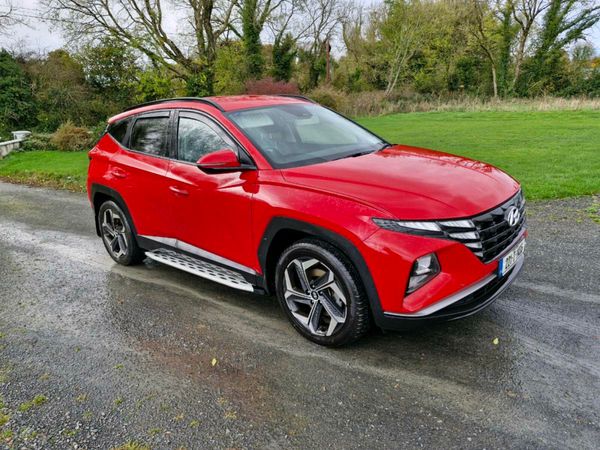 Hyundai Tucson SUV, Petrol Plug-in Hybrid, 2022, Red