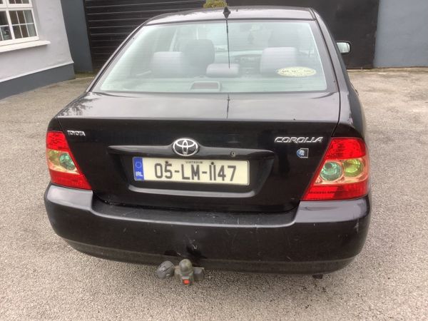 Toyota Corolla Saloon, Petrol, 2005, Black