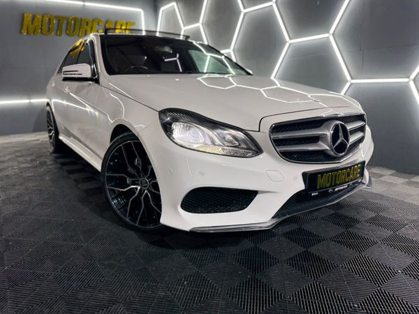 Mercedes-Benz E-Class Saloon, Diesel Hybrid, 2015, White