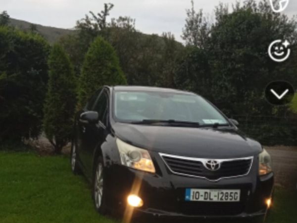 Toyota Avensis Saloon, Diesel, 2010, Black