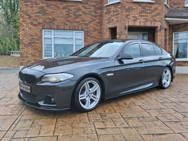 BMW 5-Series Saloon, Diesel, 2013, Grey