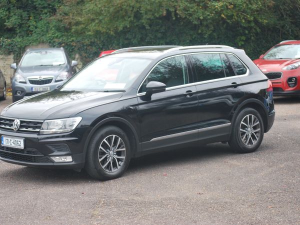 Volkswagen Tiguan SUV, Diesel, 2017, Black