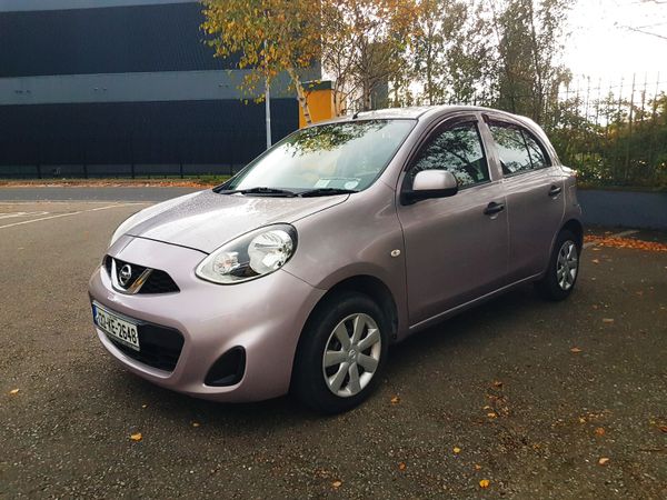 Nissan March Hatchback, Petrol, 2013, Pink