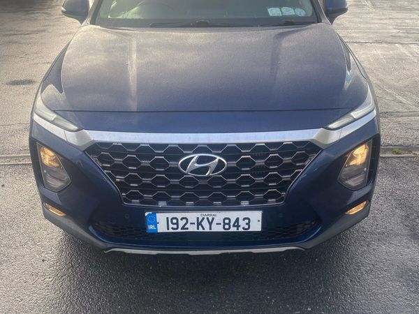 Hyundai Santa Fe SUV, Diesel, 2019, Blue