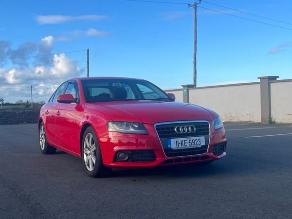Audi A4 Saloon, Diesel, 2011, Red