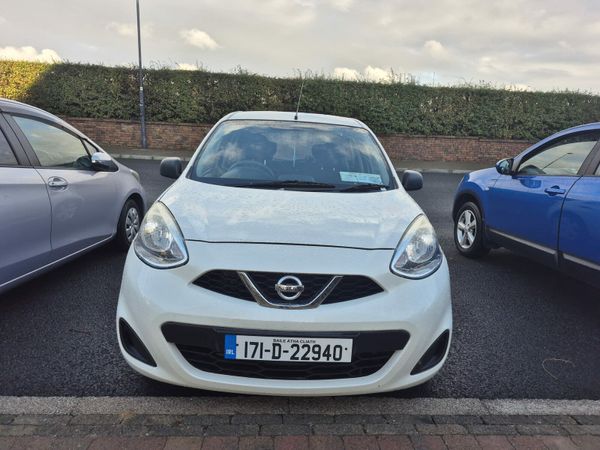 Nissan Micra Hatchback, Petrol, 2017, White