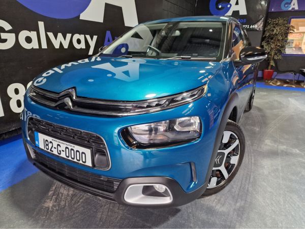 Citroen C4 Cactus Hatchback, Petrol, 2018, Blue