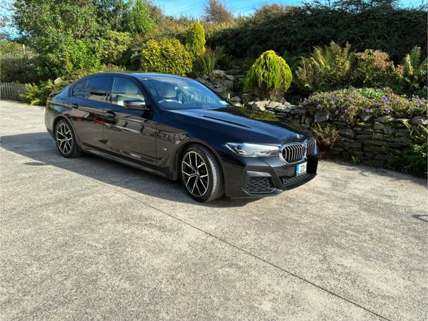 BMW 5-Series Saloon, Diesel, 2022, Black