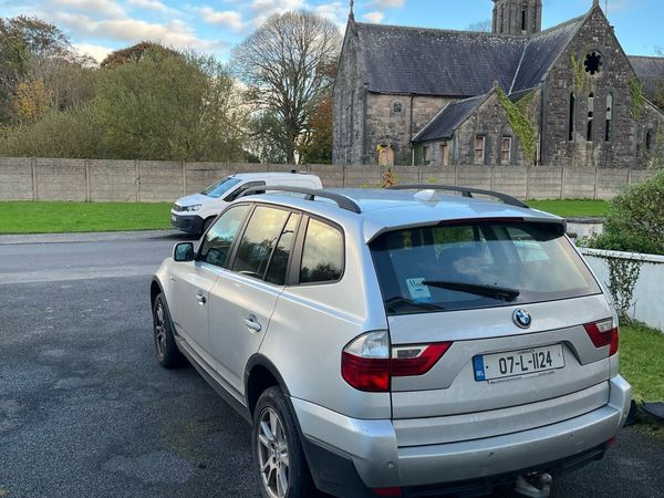 BMW X3 SUV, Diesel, 2007, Silver
