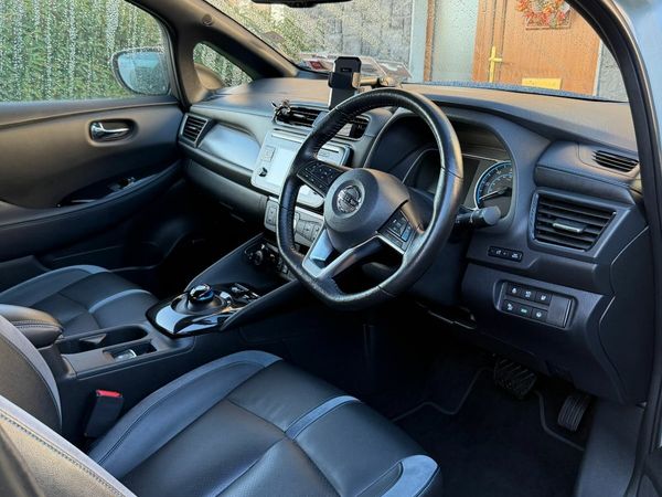 Nissan Leaf Hatchback, Electric, 2019, Silver