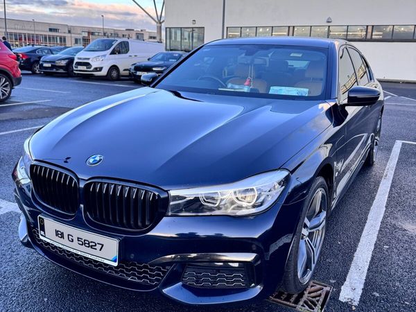 BMW 7-Series Saloon, Petrol Plug-in Hybrid, 2018, Black
