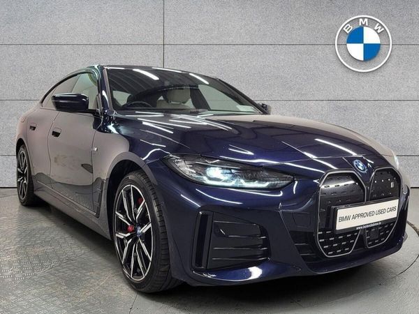 BMW i4 Hatchback, Electric, 2023, Blue