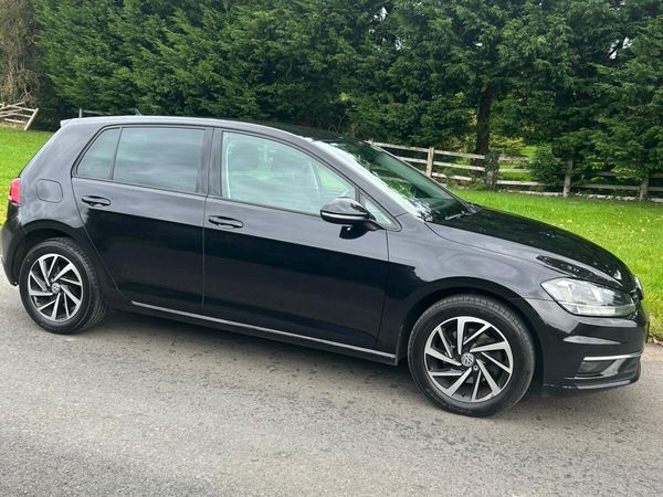Volkswagen Golf Hatchback, Diesel, 2019, Black