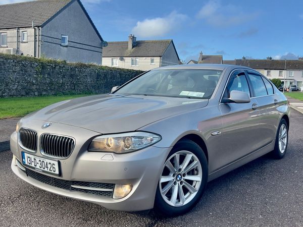 BMW 5-Series Saloon, Diesel, 2013, Silver