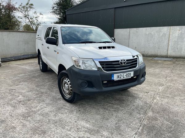 Toyota Hilux Crew Cab, Diesel, 2014, White