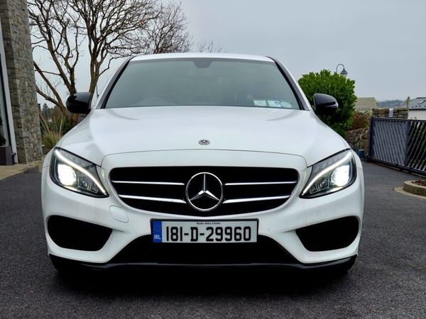 Mercedes-Benz C-Class Saloon, Petrol, 2018, White