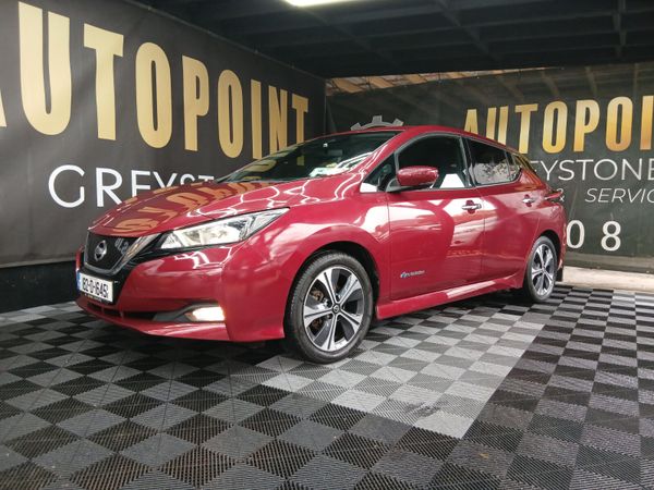 Nissan Leaf Hatchback, Electric, 2018, Red