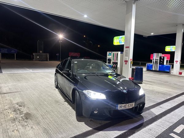 BMW 5-Series Saloon, Diesel, 2014, Black
