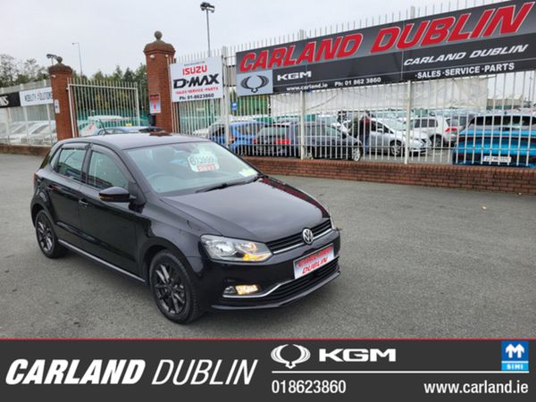 Volkswagen Polo Hatchback, Petrol, 2017, Black
