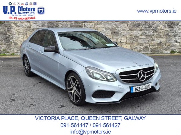 Mercedes-Benz E-Class Saloon, Diesel, 2015, Silver