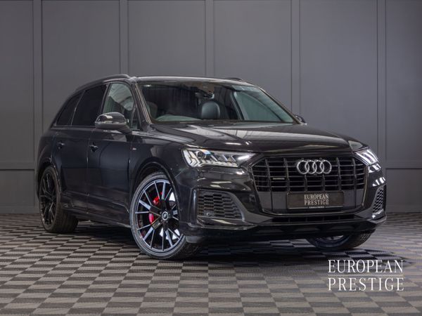 Audi Q7 SUV, Petrol Plug-in Hybrid, 2022, Black