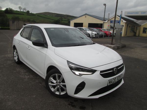 Vauxhall Corsa Hatchback, Petrol, 2020, White