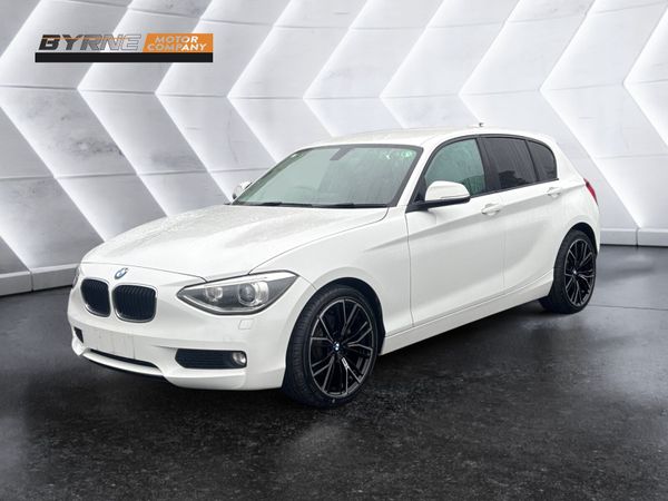 BMW 1-Series Hatchback, Petrol, 2015, White