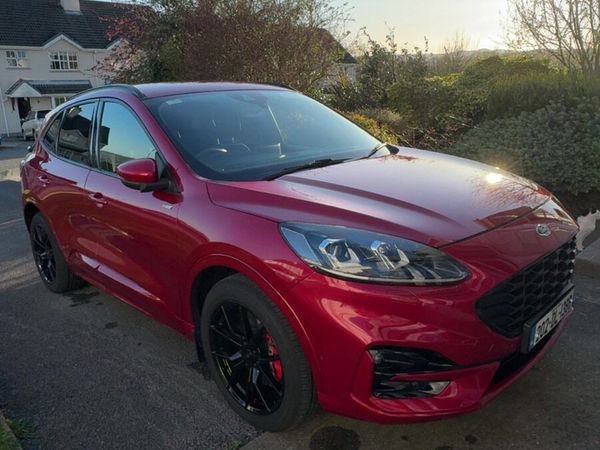 Ford Kuga SUV, Petrol Plug-in Hybrid, 2020, Red