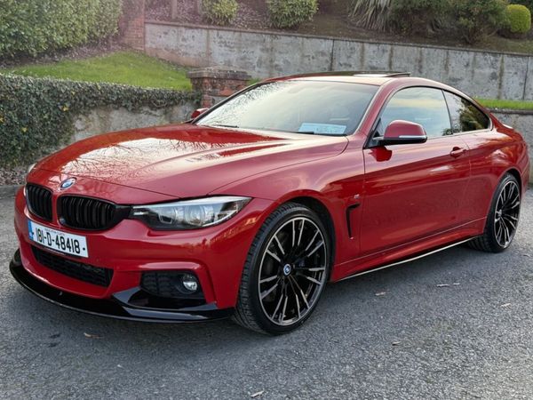 BMW 4-Series Coupe, Diesel, 2018, Red