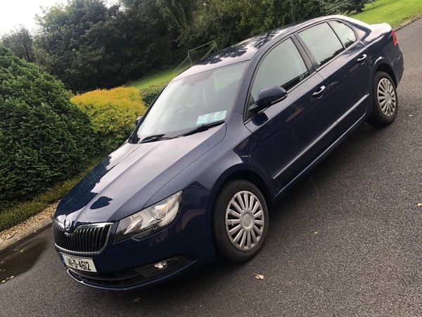 Skoda Superb Saloon, Diesel, 2014, Blue