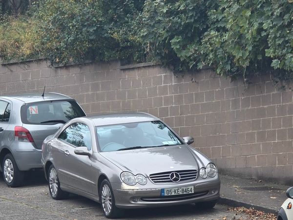 Mercedes-Benz CLK Coupe, Petrol, 2005, Silver