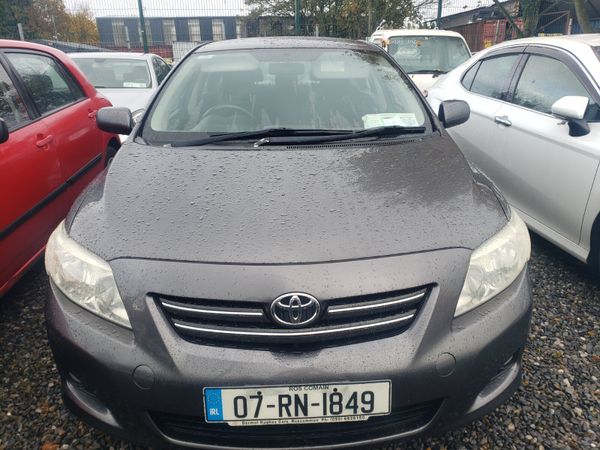 Toyota Corolla Saloon, Petrol, 2007, Grey