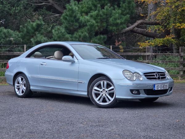 Mercedes-Benz CLK Coupe, Petrol, 2007, Silver