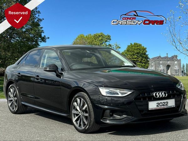Audi A4 Saloon, Diesel, 2022, Black
